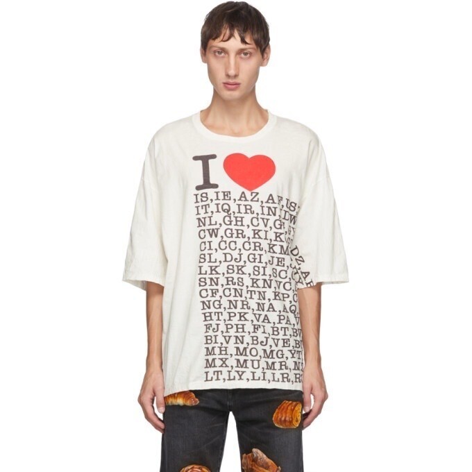 Doublet I Love Compressed Earth T-Shirt