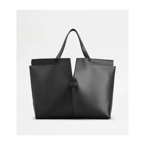 TOD’S トッズ Di バッグ フォリオ レザー ショッピング バッグ