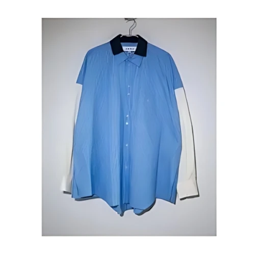 ENFOLD KNIT CLERIC SHIRT