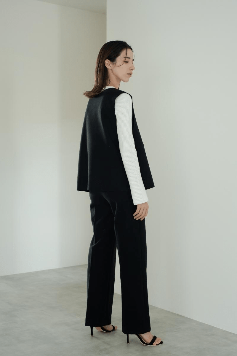 maison de Dolce. 【made in Japan】Wニットベストセットアップ/M