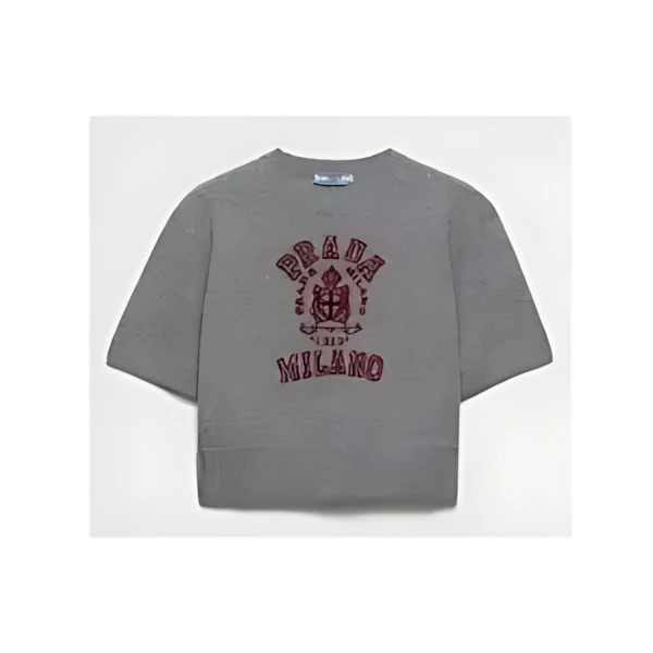 PRADA ウールxカシミヤ インターシャ セーター