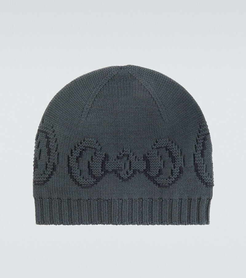 GUCCI Horsebit wool beanie