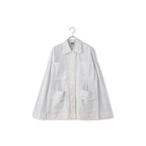 EENK Lace Trim Shirts