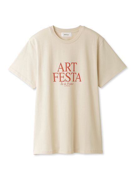 Mila Owen ハーフスリーブグラフィックTシャツ