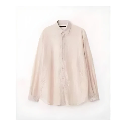 JUHA GEOMETRIC FLOWER LACE SHIRT