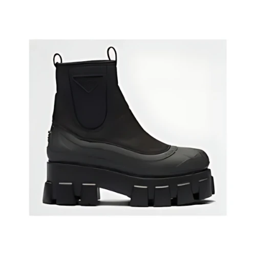 PRADA プラダ モノリス Re-Nylonギャバジン ブーツ