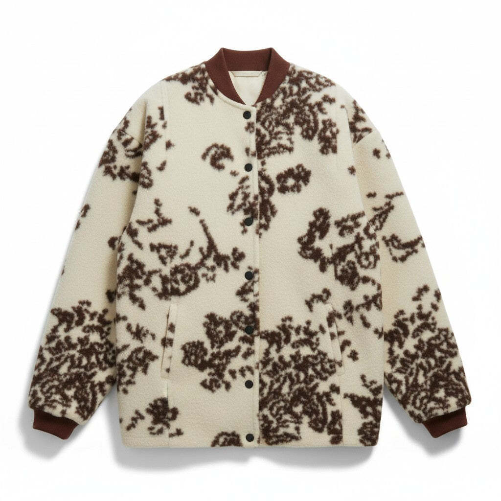 ALYSI Italian wool oversized bomber