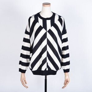 plumpynuts Multi Stripe Knit Top