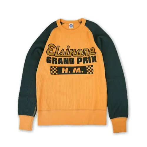 TOYS McCOY BIG WAFFLE CREW NECK SHIRT