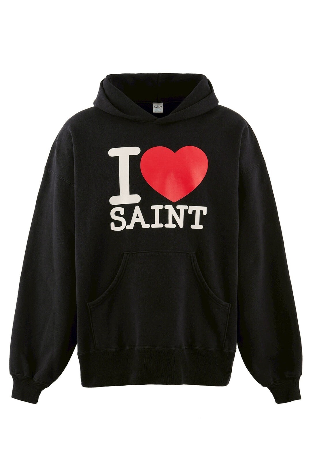 SAINT Mxxxxxx HOODIE/I LOVE SAINT / BLK