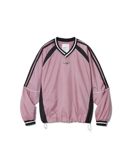 codegraphy CGP ARC LOGO NYLON CONTRAST V-NECK SWEATSHIRT