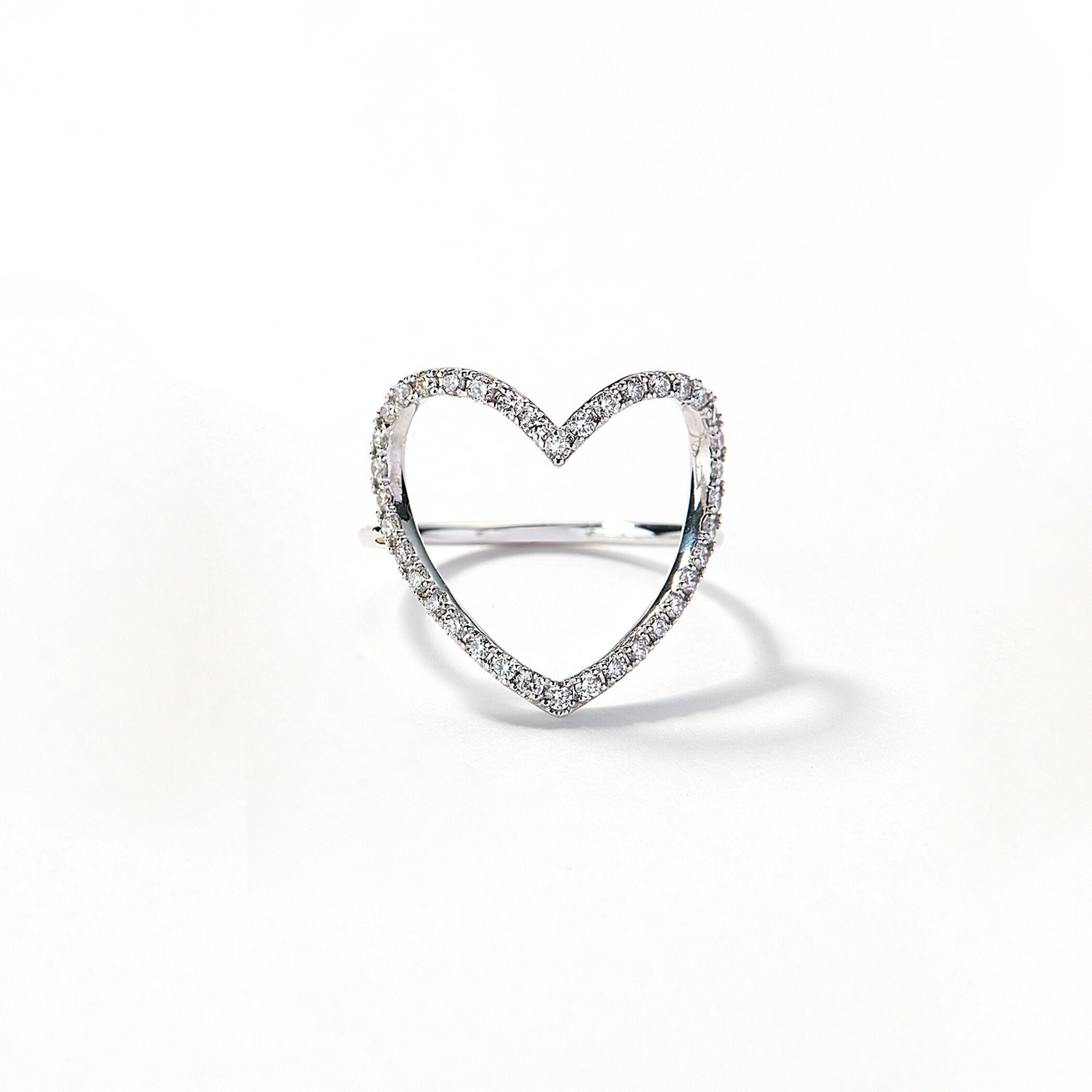 Enasoluna Heartful dia ring