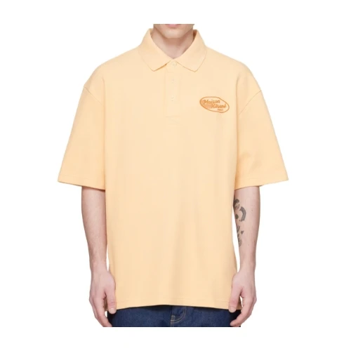 Maison Kitsune オーバーサイズ テクスチャード ポロ