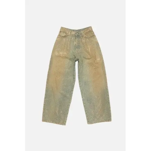 Acne Studios ルーズフィットラインストーンジーンズ - 2023