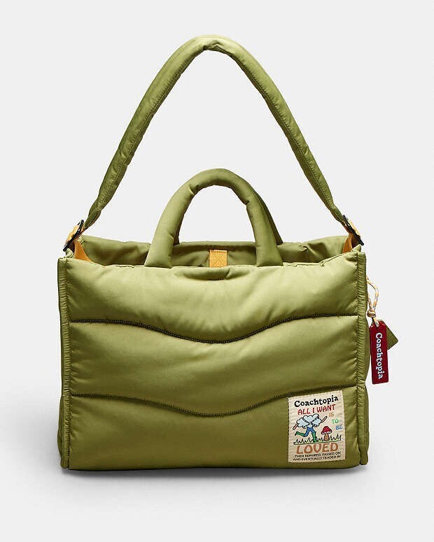 COACH コーチトピア ループ トート・リサイクル ポリエステル