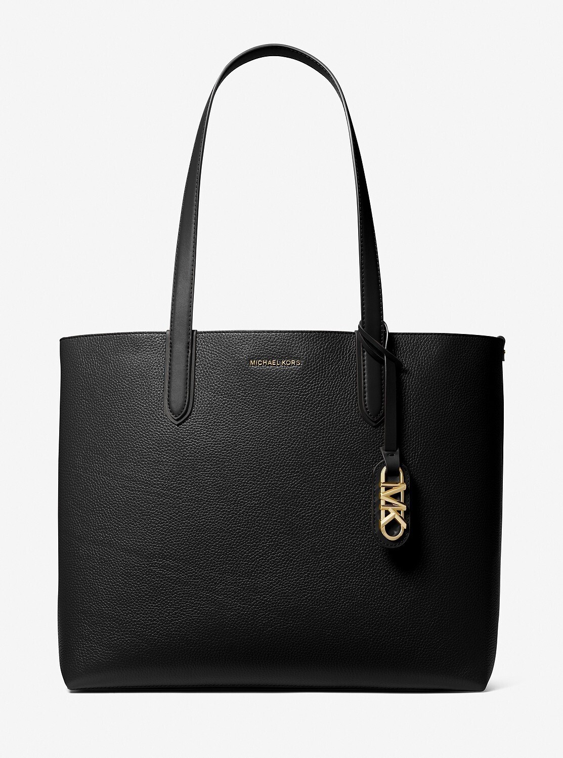 Michael Kors ELIZA ペプルドレザー リバーシブル トート エクストララージ