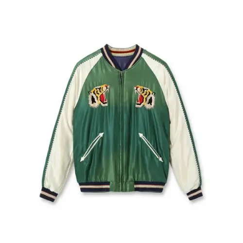 TAILOR TOYO 1950s Style Acetate Souvenir Jacket