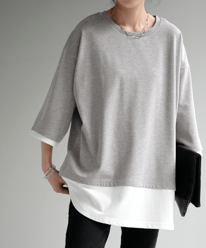 HUG.U 重ね着要らずTシャツ