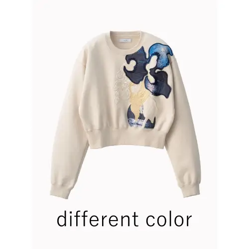 MURRAL Patchwork embroidered sweatshirt