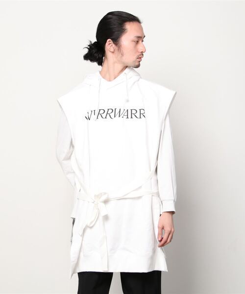 JOHN LAWRENCE SULLIVAN WIRRWARR SLEEVELESS HOODIE