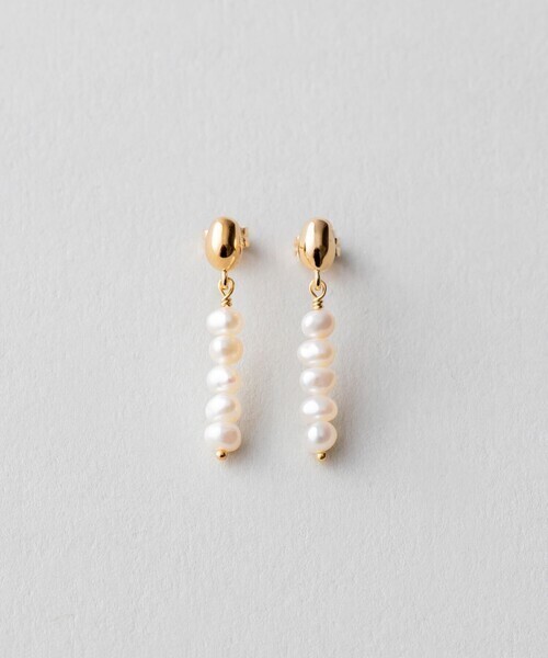 ete パール ストレートライン ピアス