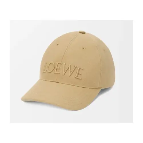 LOEWE キャップ（キャンバス）