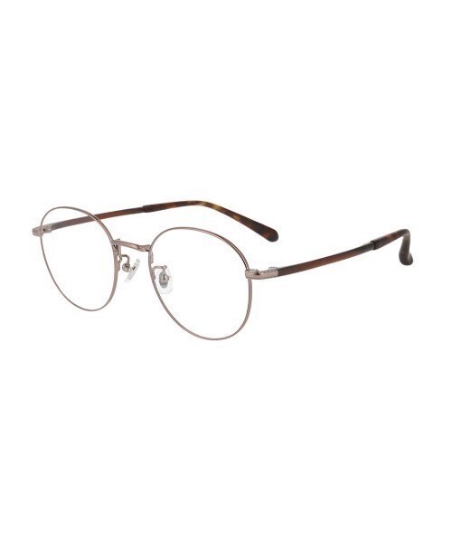 Zoff ボストン型 メガネ TITANIUM COMBINATION