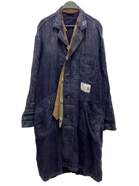 MAISON MIHARA YASUHIRO ミックスリネンレイヤ-ドコート