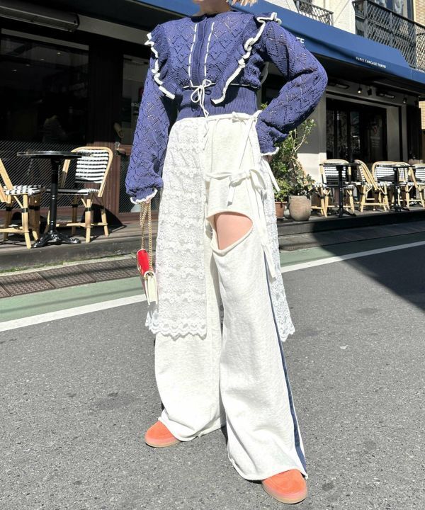 Alley レースエプロンスカート