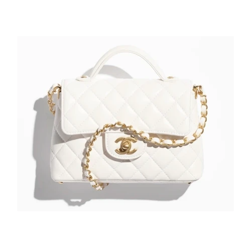 CHANEL スモール トップハンドル フラップ バッグ