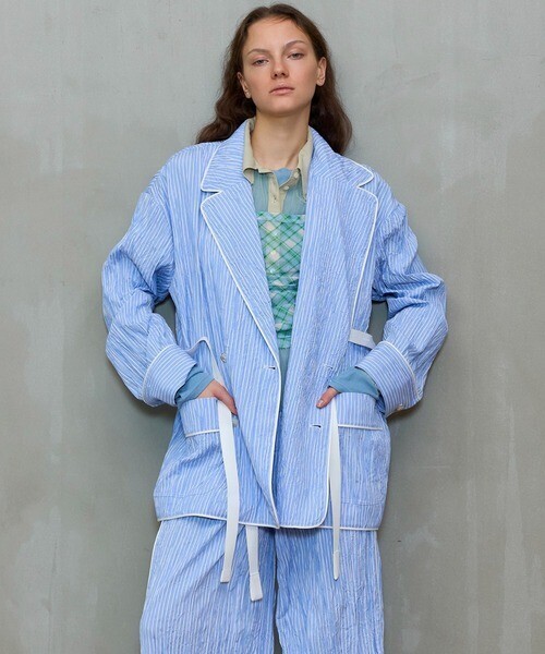 MAISON SPECIAL Pajama Shirt Jacket