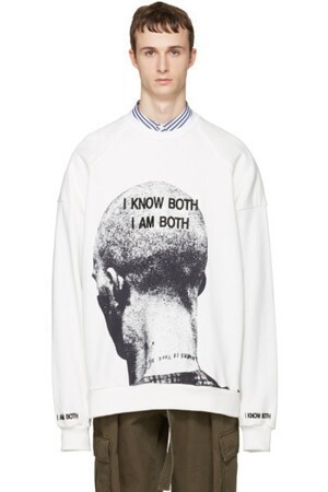 Juun.J 'I Know Both I Am Both' Pullover