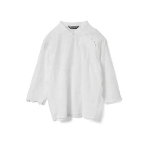 mizuiro ind レースシノワズリシャツ (lace chinoiserie shirt)