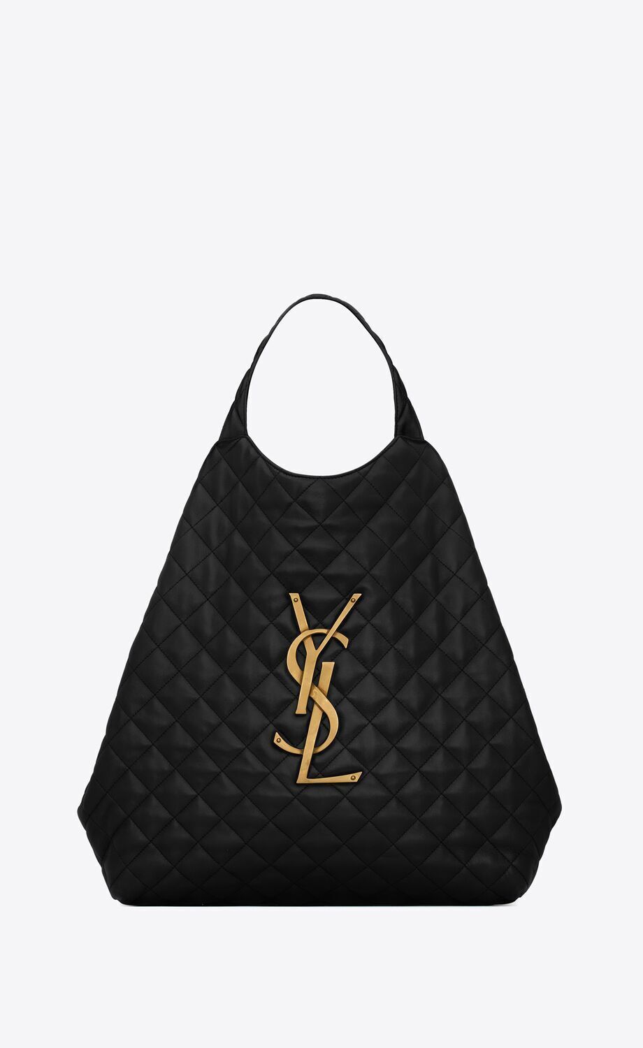SAINT LAURENT イカール マキシ ショッピングバッグ（ラムスキン／キルティング）