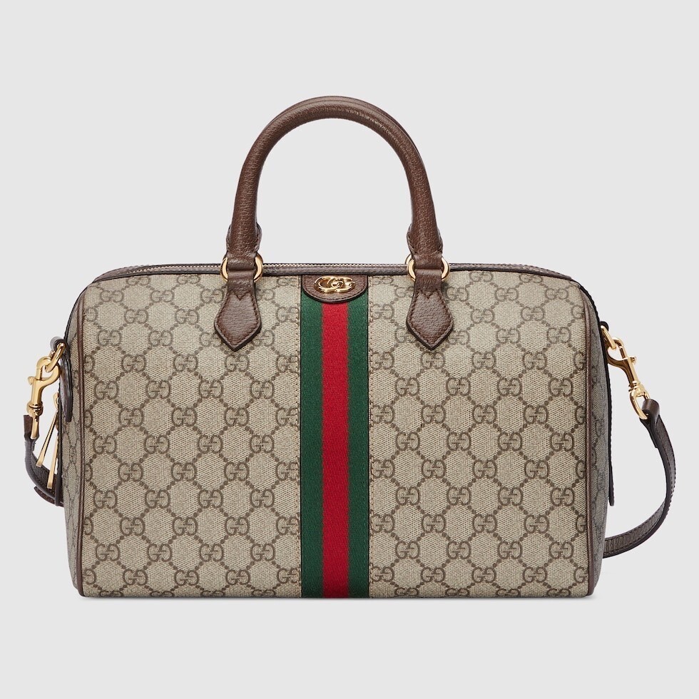GUCCI 〔オフィディア〕ラージ ボストンバッグ