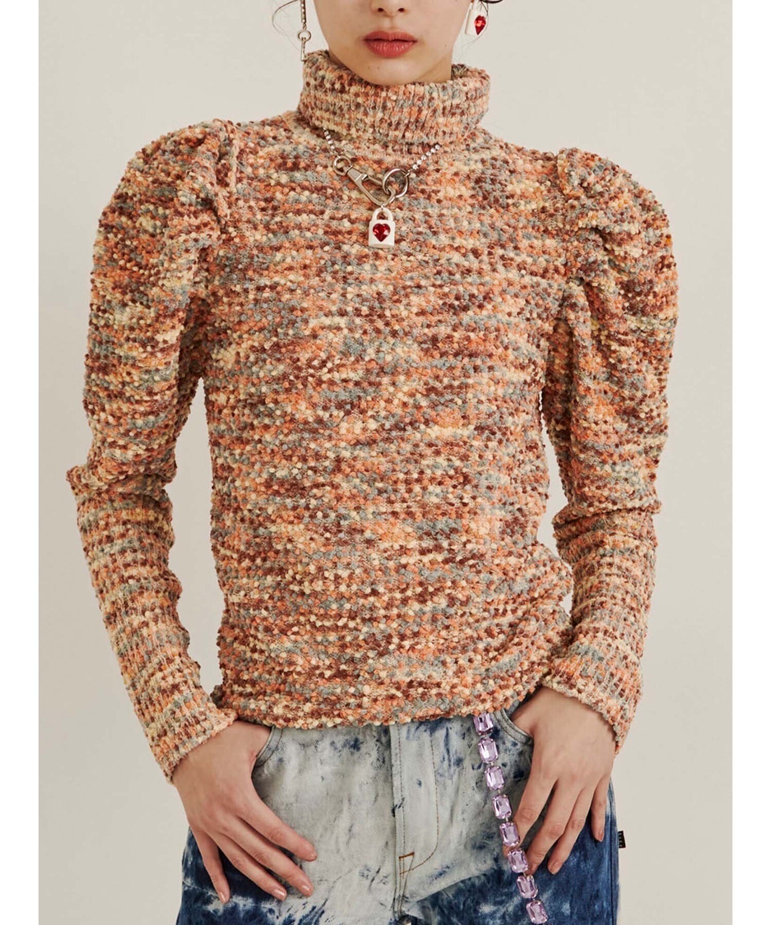 PAMEO POSE Victorian Nep Sweater