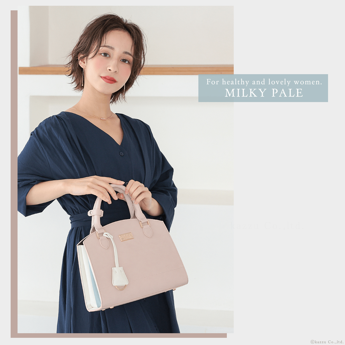 Clelia（クレリア） [Clelia/クレリア] ハンドバッグ レディース トリコロールカラー Riberte CL-28333