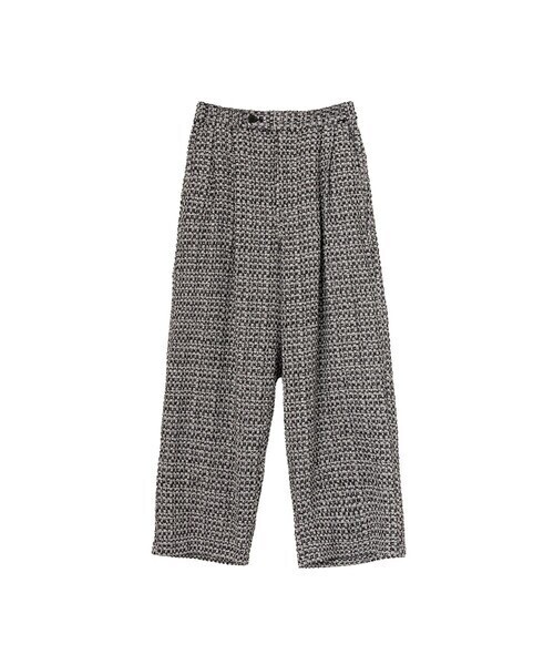 JUHA 〈別注〉 2TUCK WIDE TWEED PANT