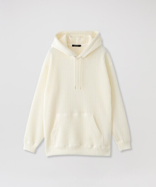 LOVELESS ラージメッシュ ワッフルフーディ