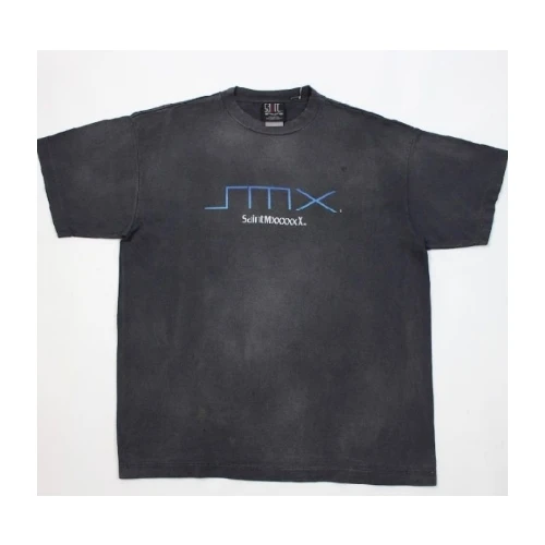 SAINT Mxxxxxx SS TEE/SM６/BLACK