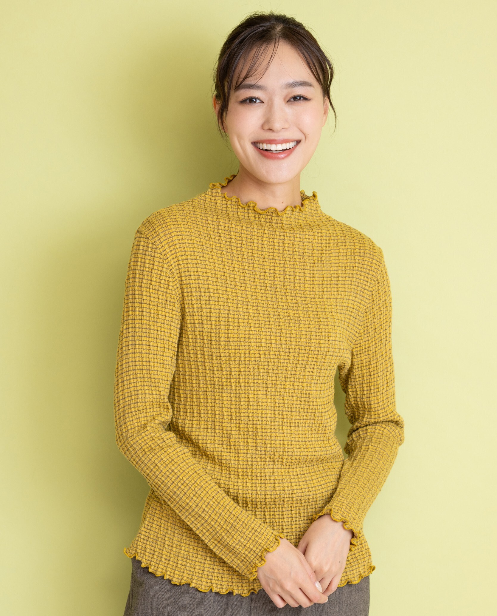 Hush Puppies 日本製細ボーダーメローインナー