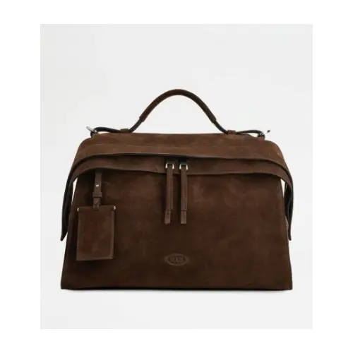 TOD’S Wave Bag in Suede Large