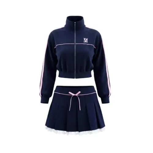 Rosé Muse Line jersey skirt setup