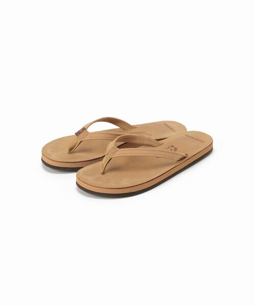 FRAMeWORK 【RAINBOW SANDALS】別注SINGLE LAYER LEATHERサンダル