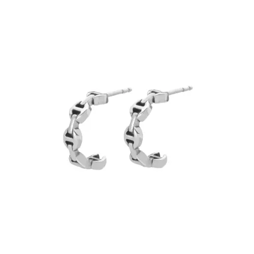 HOORSENBUHS MICRO CRESCENT EARRINGS