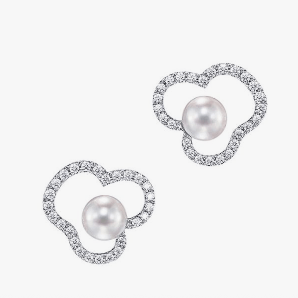 TASAKI チャンツ シグネチャー ダイヤモンド パヴェ イヤリング