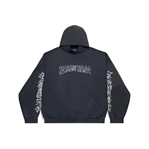 Balenciaga Diy Metal Outline Hoodie