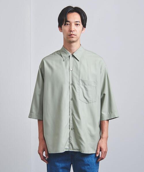 UNITED ARROWS サマーウール 5スリーブシャツ