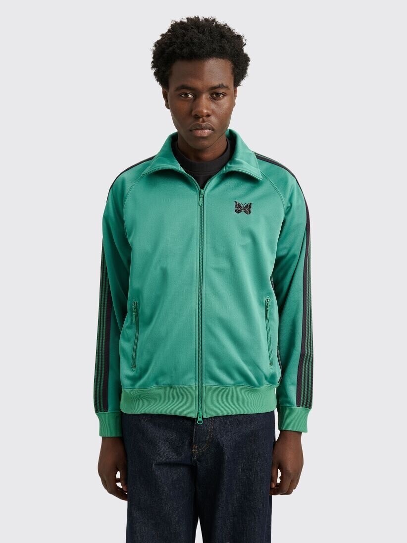 NEEDLES TRACK JACKET EMERALD