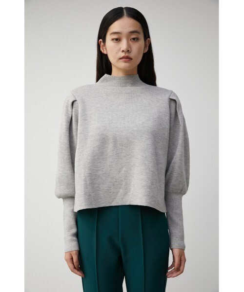 AZUL by moussy LANTERN SLEEVE HN KNIT TOPS